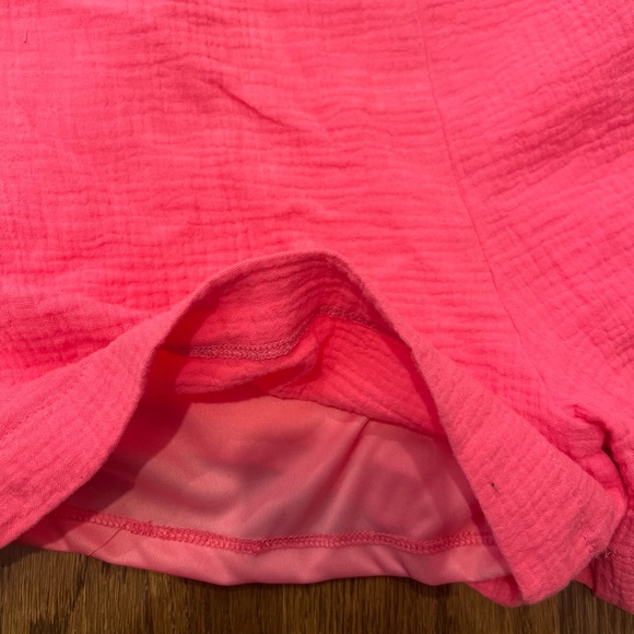 NWT Ces Femme DressUp Radiant Flair Hot Pink Romper Lined Size Medium - Picture 11 of 15